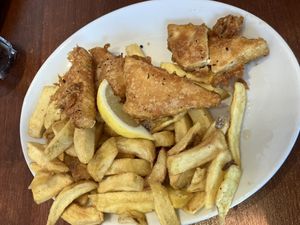 Tofish  at Papa's Fish & Chips in Blackpool