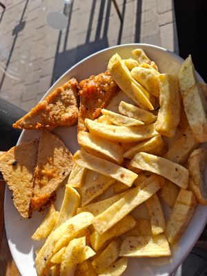  at Papa's Fish & Chips in Blackpool