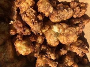  Cauliflower Wings (with assorted sauces) at Sage Bistro and KindKreme in Los Angeles