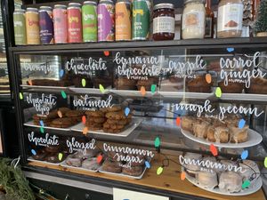 Baked goods at Sage Bistro and KindKreme in Los Angeles