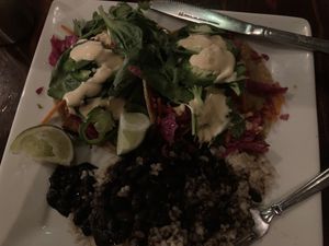 Bahn Mi tacos  at Sage Bistro and KindKreme in Los Angeles