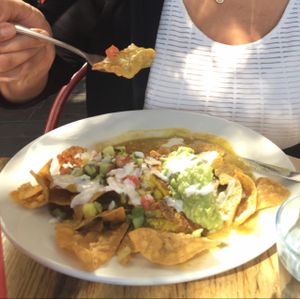 chilaquilesssss at Sage Bistro and KindKreme in Los Angeles