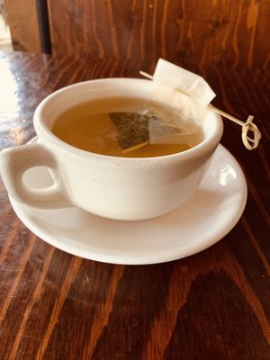 Green tea  at Sage Bistro and KindKreme in Los Angeles