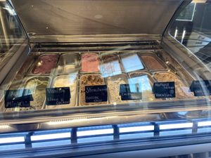 Ice cream options!   at Sage Bistro and KindKreme in Los Angeles