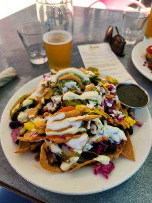 Nachos at Sage Bistro and KindKreme in Los Angeles