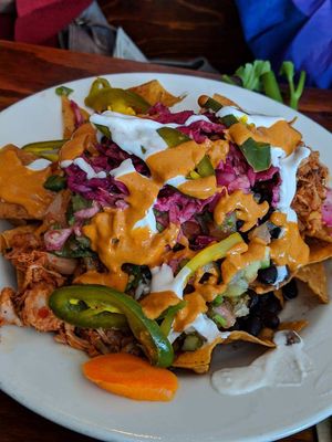 Nachos  at Sage Bistro and KindKreme in Los Angeles