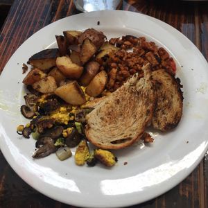 all American at Sage Bistro and KindKreme in Los Angeles