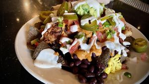 Nachos  at Sage Bistro and KindKreme in Los Angeles