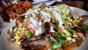 Chilaquiles  at Sage Bistro and KindKreme in Los Angeles