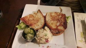 Tuna melt at Sage Bistro and KindKreme in Los Angeles
