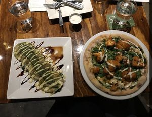 Raviolis and Pizza at Sage Bistro and KindKreme in Los Angeles