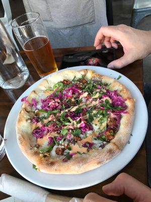  Mexican pizza  at Sage Bistro and KindKreme in Los Angeles