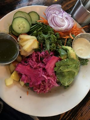 Salad at Sage Bistro and KindKreme in Los Angeles
