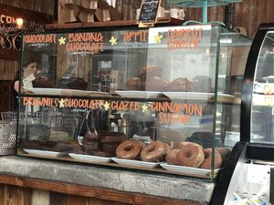 Look at all those donuts  at Sage Bistro and KindKreme in Los Angeles
