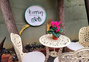 Kumin sign at Kumin Vegan Lezzetler in Istanbul