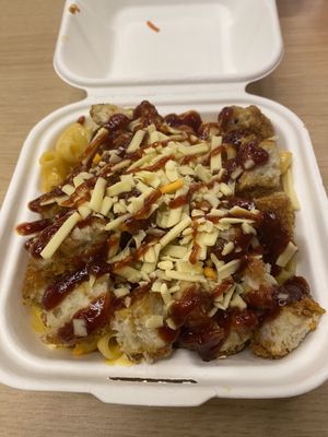 BBQ Chicken Mac  at Notorious BRG in Maidstone