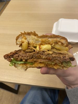 Mac Daddy burger  at Notorious BRG in Maidstone