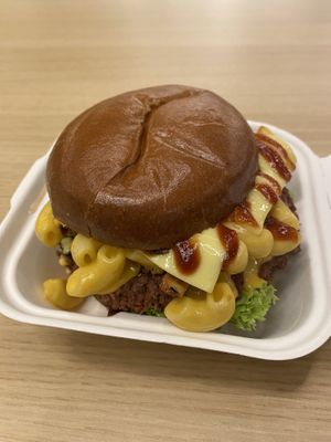 Mac Daddy burger  at Notorious BRG in Maidstone