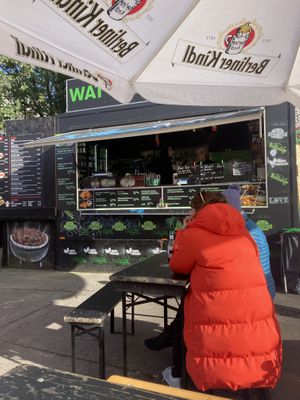 The stand at Wat'is mit vegan in Berlin