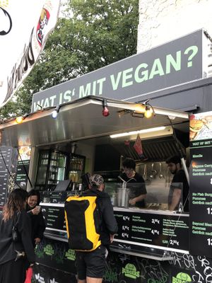 Foodstand  at Wat'is mit vegan in Berlin