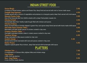 Menu 4 at The Smokin' Goat in Kildare