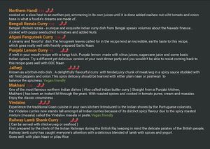 Menu 5 at The Smokin' Goat in Kildare