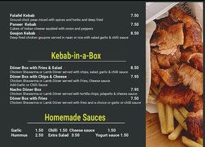 Menu 8 at The Smokin' Goat in Kildare