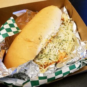Meatball sub at Vegano Italiano - Food Truck in Ann Arbor