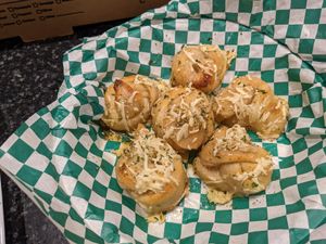 Garlic knots at Vegano Italiano - Food Truck in Ann Arbor