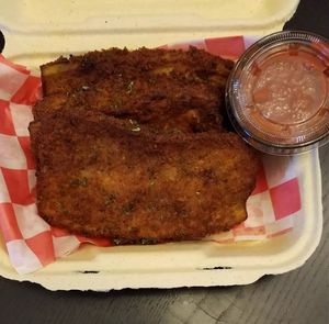 Eggplant Cutlets  at Vegano Italiano - Food Truck in Ann Arbor