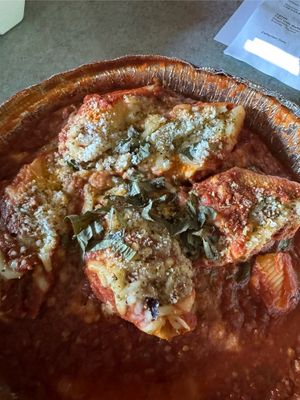 Stuffed Shells  at Vegano Italiano - Food Truck in Ann Arbor