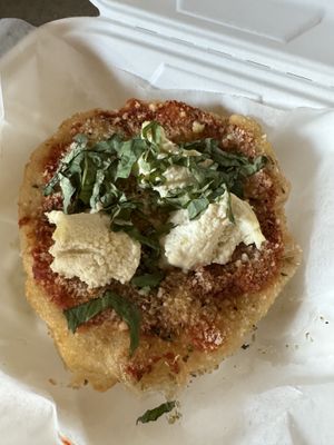 Pizza Fritte  at Vegano Italiano - Food Truck in Ann Arbor