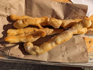 NY fried dough (a special) at Vegano Italiano - Food Truck in Ann Arbor