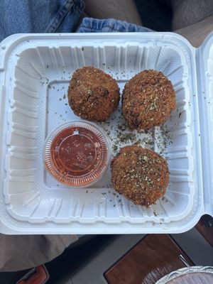 Arancini  at Vegano Italiano - Food Truck in Ann Arbor