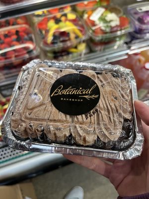 Chocolate cake  at Botanical Bakeshop in Milan