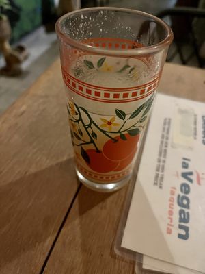 Fresh juice of the day!  at La Vegan Taqueria in Tulum