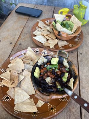   at La Vegan Taqueria in Tulum
