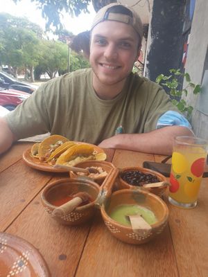  at La Vegan Taqueria in Tulum