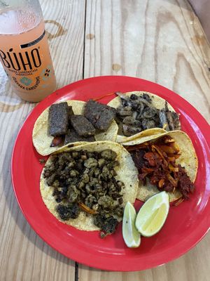   at La Vegan Taqueria in Tulum