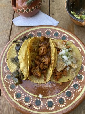 Tacos  at La Vegan Taqueria in Tulum