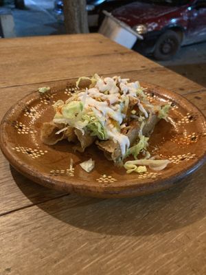   at La Vegan Taqueria in Tulum