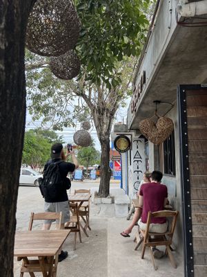   at La Vegan Taqueria in Tulum