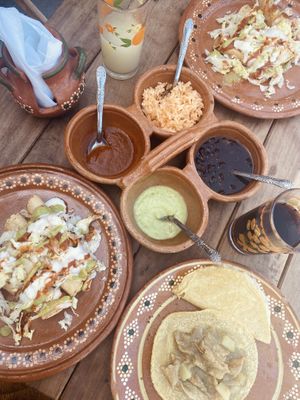   at La Vegan Taqueria in Tulum