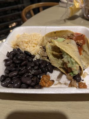 Tacos to go  at La Vegan Taqueria in Tulum