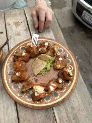   at La Vegan Taqueria in Tulum