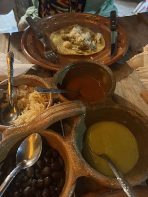   at La Vegan Taqueria in Tulum