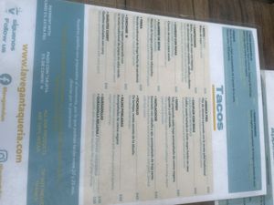   at La Vegan Taqueria in Tulum