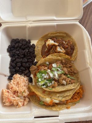   at La Vegan Taqueria in Tulum