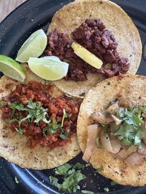   at La Vegan Taqueria in Tulum