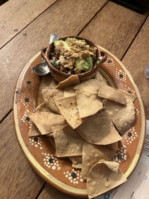   at La Vegan Taqueria in Tulum